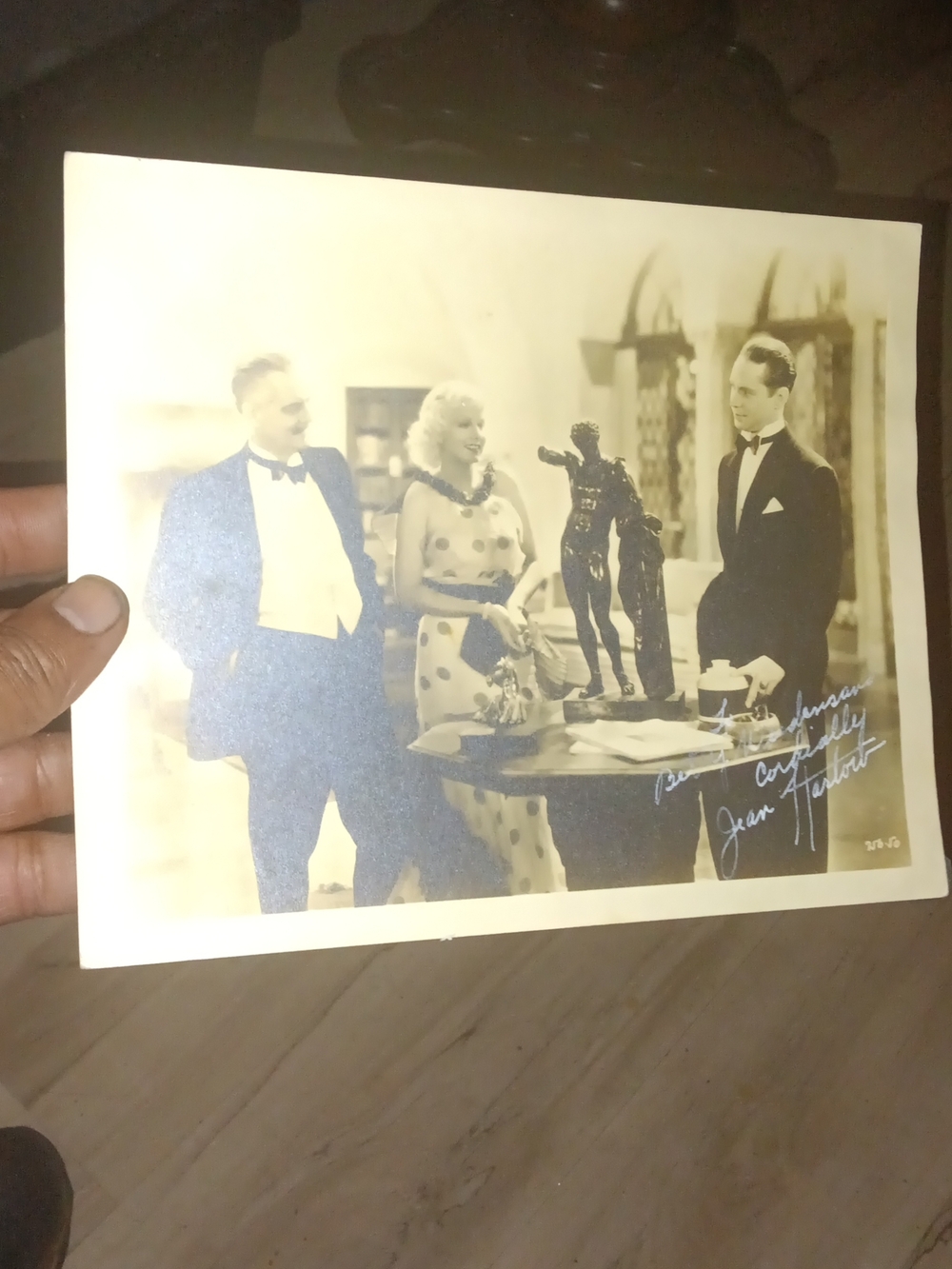 1930s JEAN HARLOW Signed Movie Photo Rare Unseen Photo?
